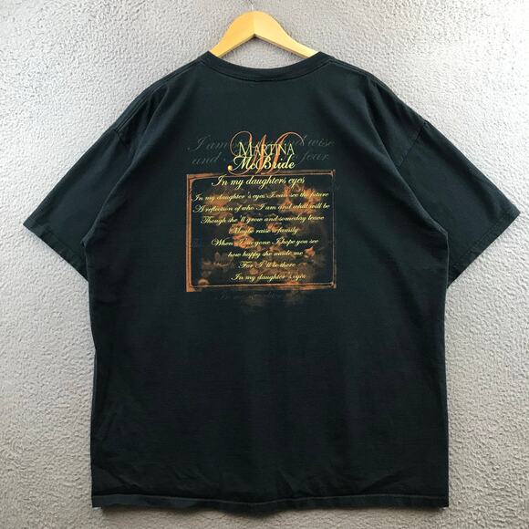 Vintage Martina McBride Concert Band Black Shirt 2X - Picture 2 of 9